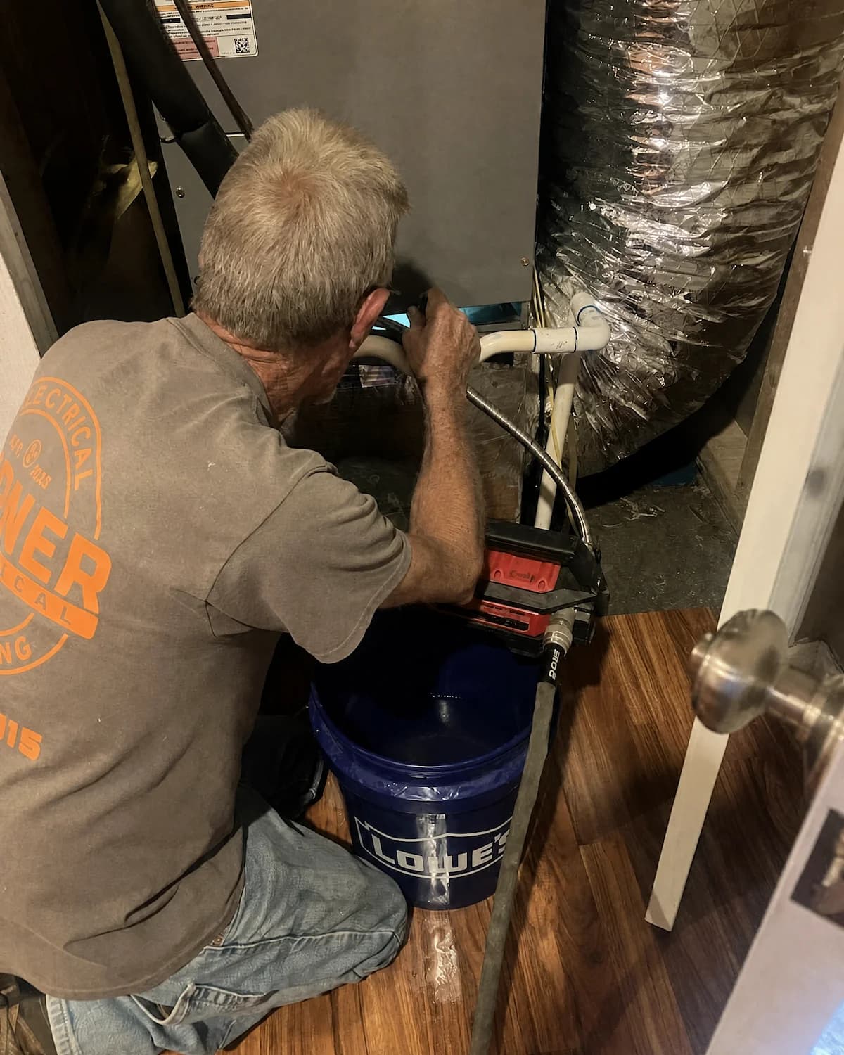 AC condensate drain repair by Turner Mechanical in Greeneville, TN
