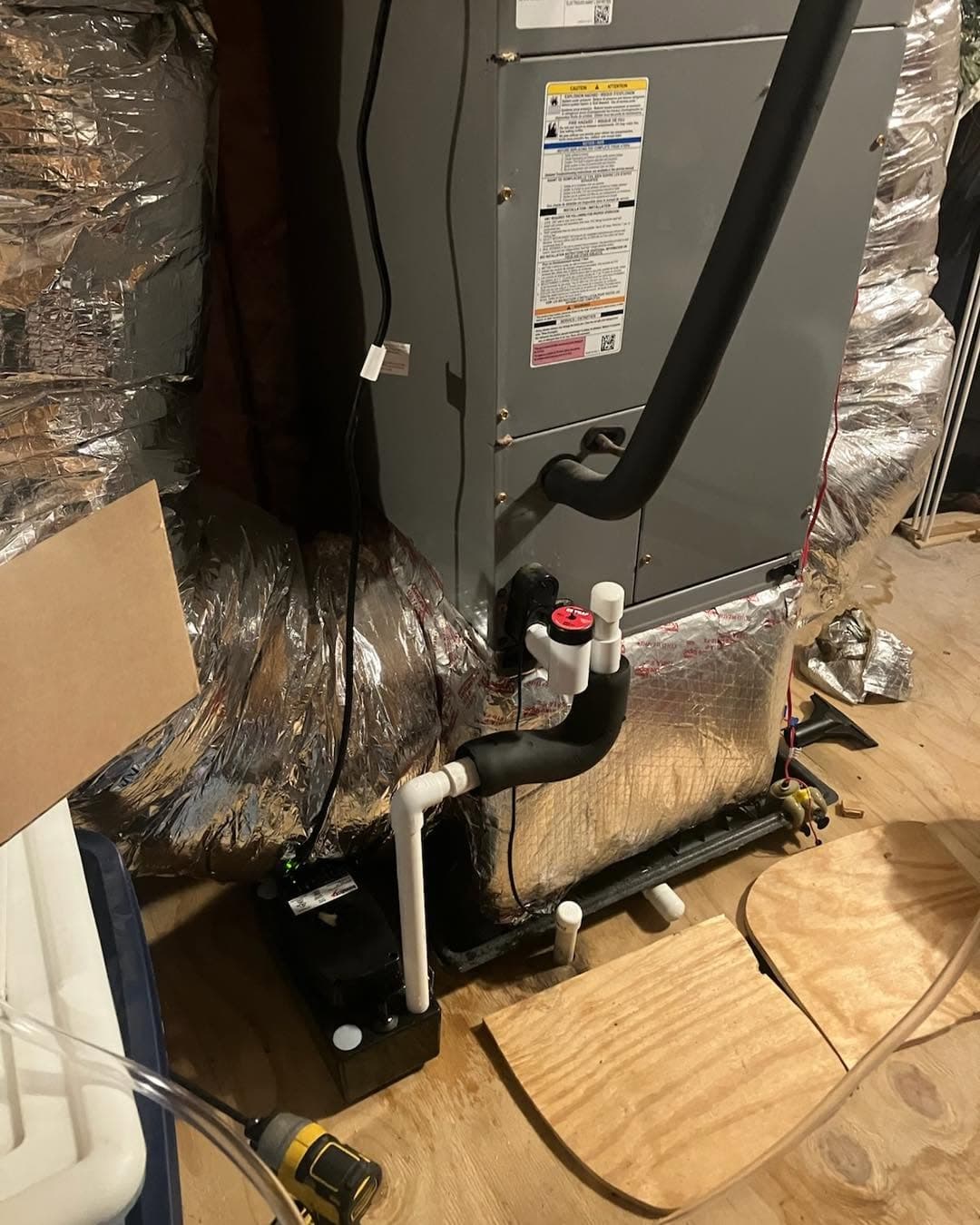 Air handler installation by Turner Mechanical in Greeneville, TN