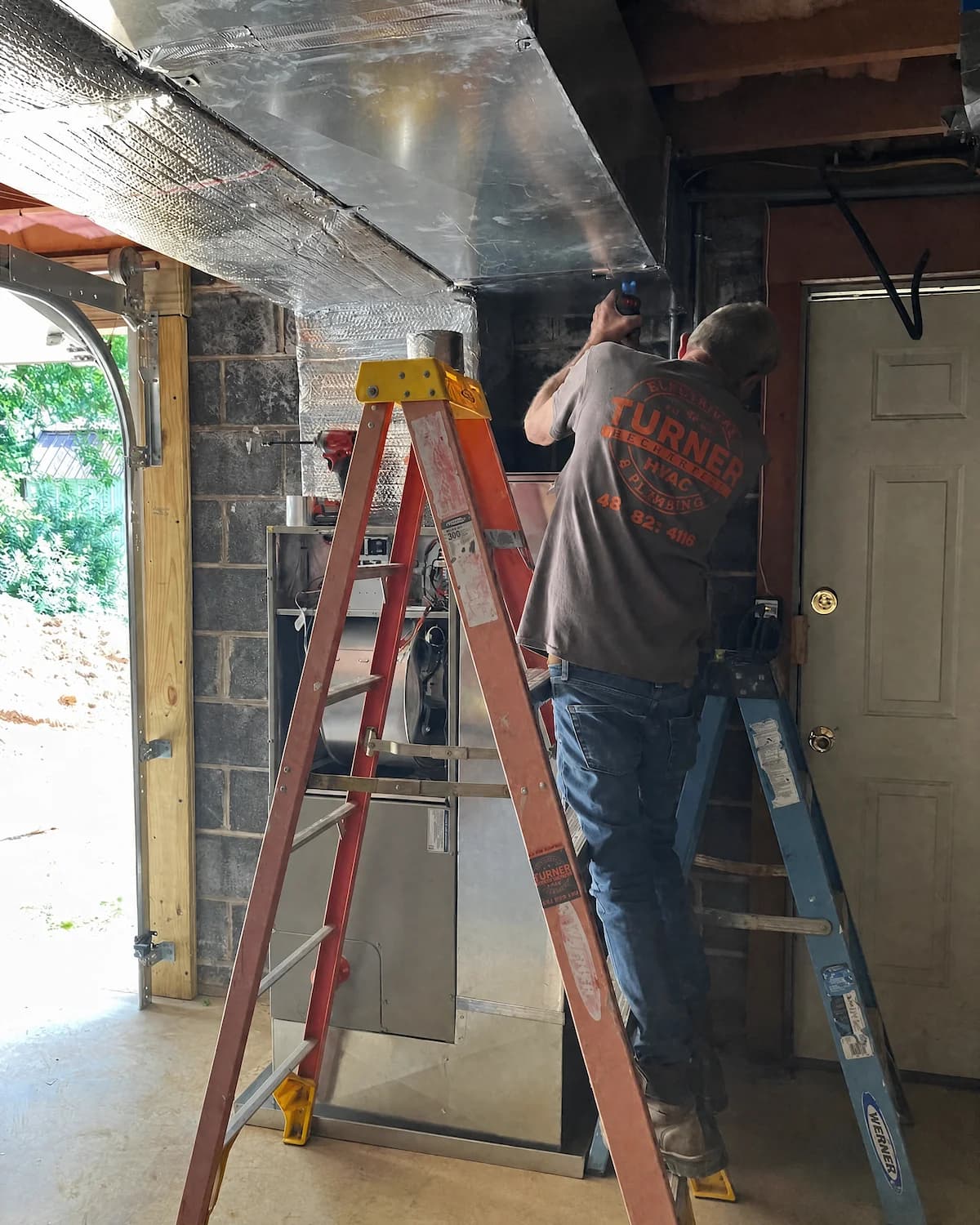 HVAC installation completed by Turner Mechanical in Greeneville, TN