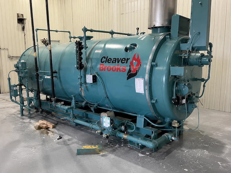 Commercial HVAC boiler system serviced by Turner Mechanical in East Tennessee