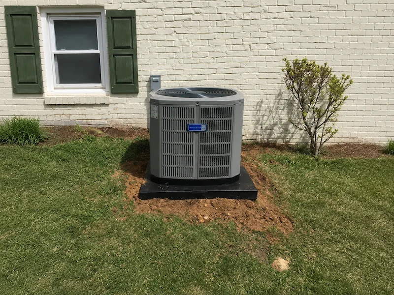 AC unit installation completed by Turner Mechanical in East Tennessee