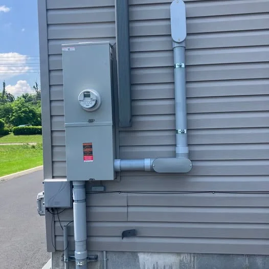 Electrical panel installation by Turner Mechanical in Greeneville Tennessee